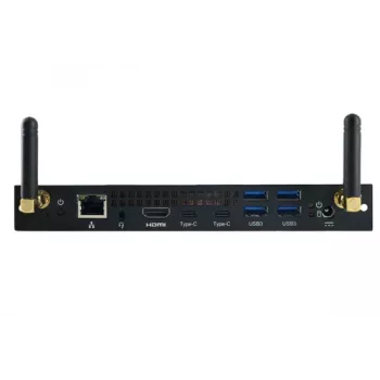 IIYAMA SDM-L Slot PC Intel Core i5-12450H 8GB RAM 256GB SSD Windows 11 Pro musta