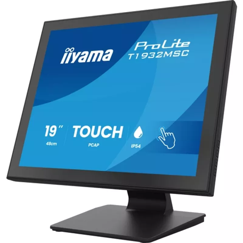 IIYAMA T1932MSC-B2S 19 tuuman IPS LED -kosketusnäyttö - musta