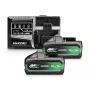 Hikoki 36V MultiVolt akku 2,5 Ah (2 kpl:n pakkaus) ja pikalaturi UC18YSL3