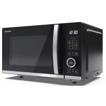 Sharp YC-QG204AE-B yhdistelmämikroaaltouuni grillillä, 20L, 800W, musta