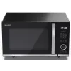 Sharp YC-QG204AE-B yhdistelmämikroaaltouuni grillillä, 20L, 800W, musta