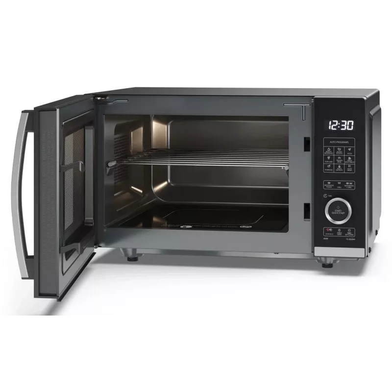 Sharp YC-QG204AE-B yhdistelmämikroaaltouuni grillillä, 20L, 800W, musta