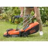 Black & Decker BCMW3318L2 18V akkuruohonleikkuri 2 akulla, 33 cm leikkuuleveys, musta/oranssi