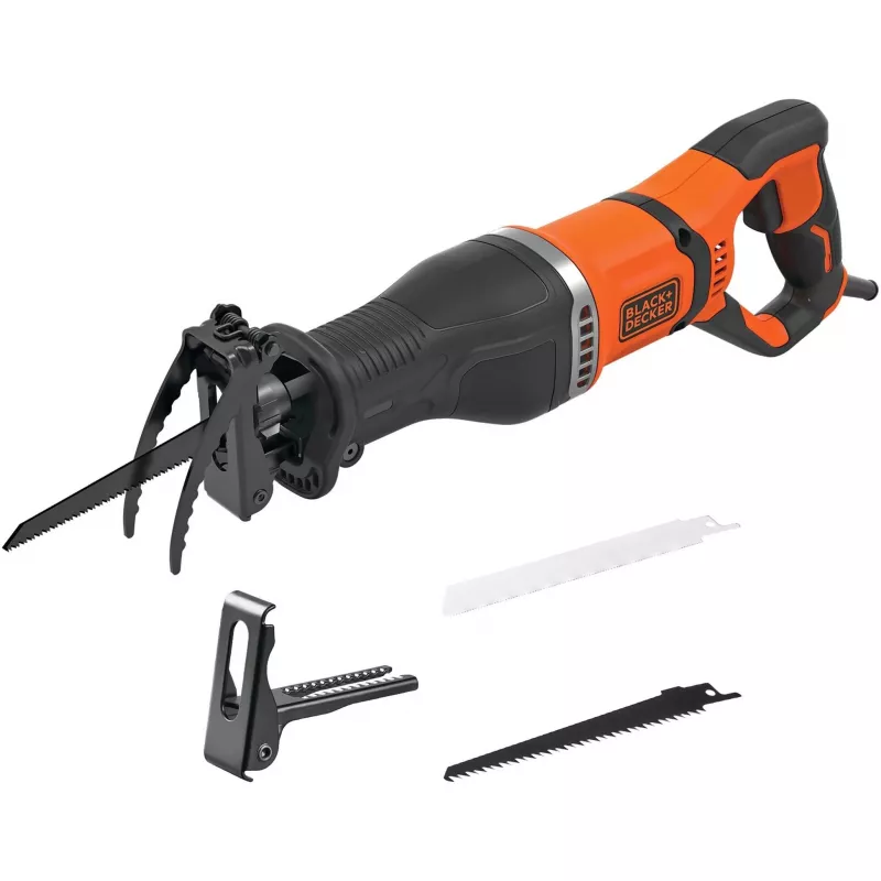 Black & Decker BES301-QS puukkosaha 2800 spm 750 W musta, oranssi
