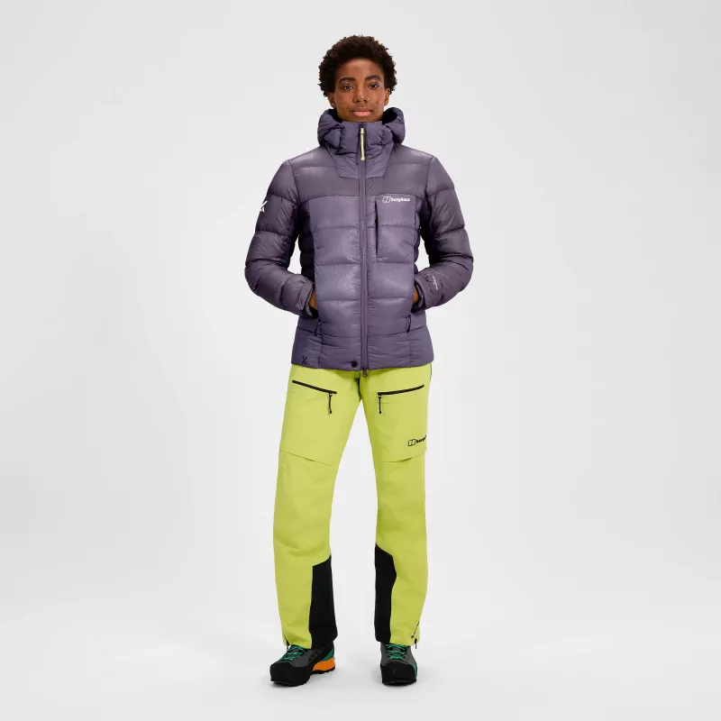 Berghaus MTN Arete Ultra Down Hoody naisten - Purple Planet, koko M
