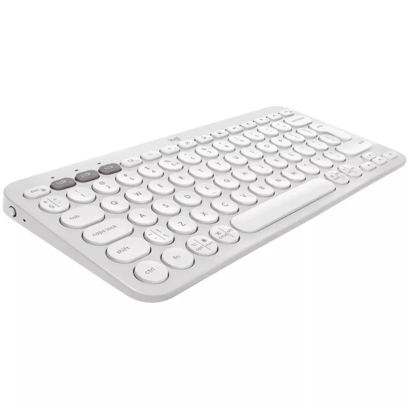 Logitech Pebble Keys 2 K380s langaton näppäimistö, Tonal White