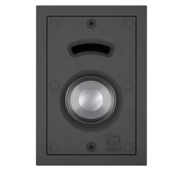 AUDAC MERO2 2-tie upotettava kaiutin, 5,25 tuuman woofer, 1 tuuman kalotti, 40W RMS, 8 Ohm, valkoinen (RAL9010)