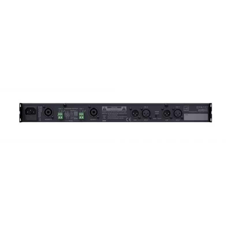 AUDAC EPA152 audiovahvistin 2.0 kanavaa musta