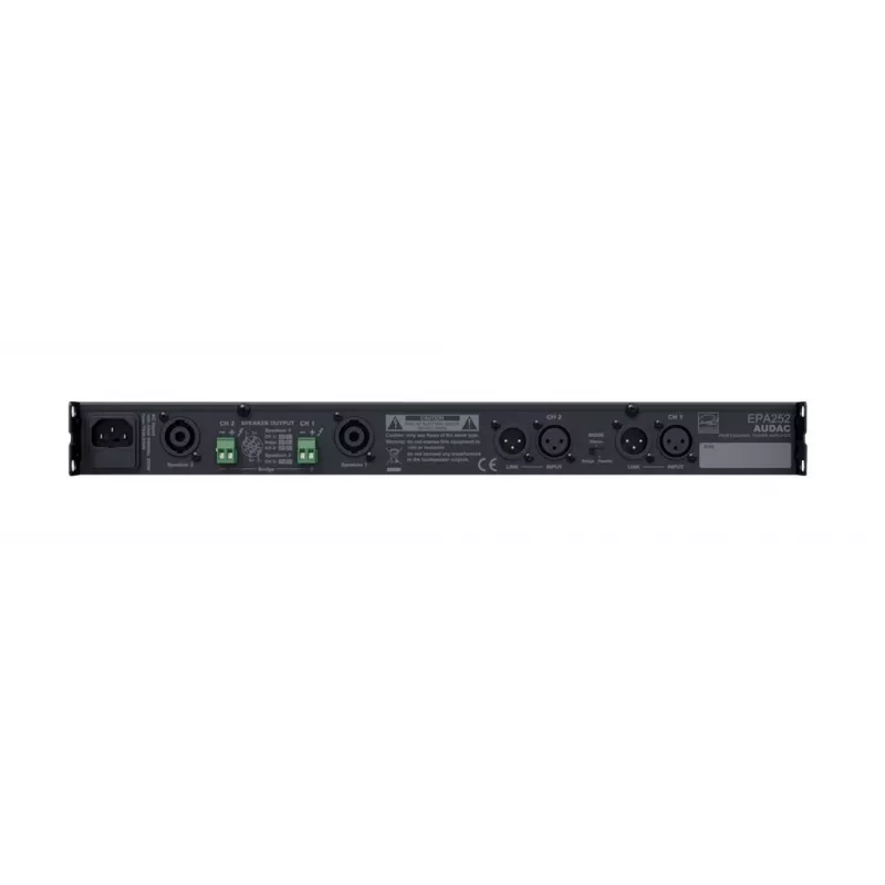 AUDAC EPA252 audiovahvistin 2.0 kanavaa musta