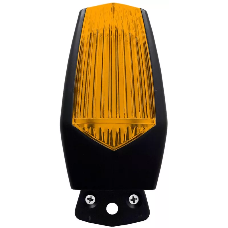 Motorline MP205 oranssi LED-varoitusvalo 12-230V kiinnikkeellä (001PLM10918012)