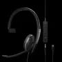 Sennheiser ADAPT 100 johdollinen On-Ear-kuulokemikrofoni kohinaa vaimentavalla mikrofonilla, USB-A, musta