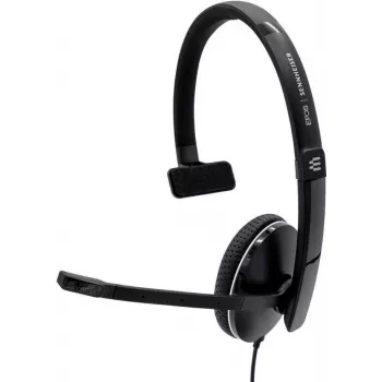 Sennheiser ADAPT 100 johdollinen On-Ear-kuulokemikrofoni kohinaa vaimentavalla mikrofonilla, USB-A, musta