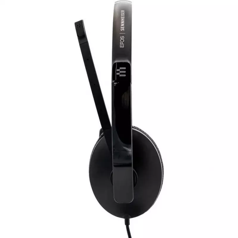 Sennheiser ADAPT 100 johdollinen On-Ear-kuulokemikrofoni kohinaa vaimentavalla mikrofonilla, USB-A, musta
