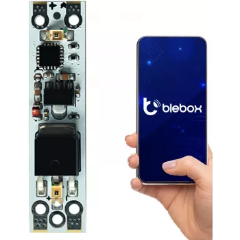 BLEBOX Twilight Switch – älykäs hämäräkytkin Wi-Fi, 230V AC, uppoasennus, valkoinen