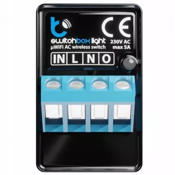 Blebox SwitchBox Light WiFi älykytkinmoduuli 230V 10A