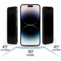 iLike Samsung Galaxy S23 Ultra karkaistu yksityisyyslasi näytönsuoja musta
