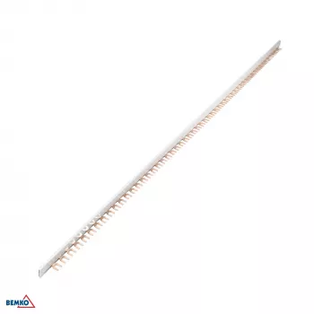 SCHELINGER A19-BBM-1F liitäntäkisko 1-vaiheinen U-tyyppi 10mm² 54 moduulia 63A harmaa