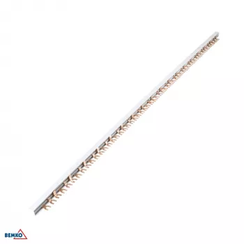 SCHELINGER A19-BBM-3F 3-vaiheinen U-tyyppi kiskoliitin 10mm² 54 moduulia harmaa
