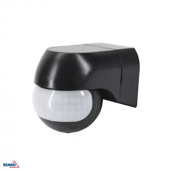 BEMKO PIR-liiketunnistin 800W 180° musta