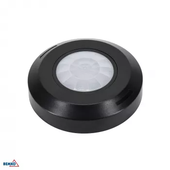 BEMKO PIR-liiketunnistin 200W/400W 360° musta