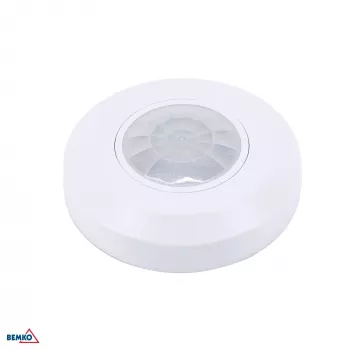 BEMKO PIR-liiketunnistin 200W/400W 360° valkoinen