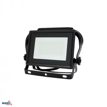 KAFLER KASTEL 2 LED-valonheitin 30W 6500K 2550lm IP65 musta kannettava 1,5m