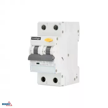 SCHELINGER RCBO 2P B 16A 30mA tyyppi AC vikavirtasuojakatkaisija ylivirtasuojalla