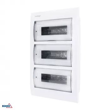 SCHELINGER A80-RDP-IP40-NPE-36P uppoasennettava jakokeskus IP40 36N+36PE 3x12P