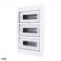 SCHELINGER A80-RDP-IP40-NPE-36P uppoasennettava jakokeskus IP40 36N+36PE 3x12P