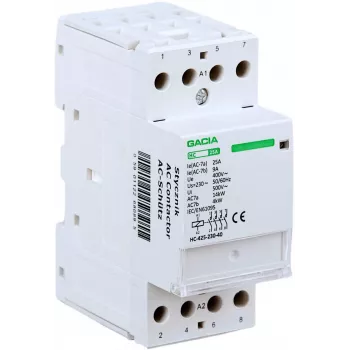 GACIA HC 4P/25A 4NO 230V modulaarinen kontakti