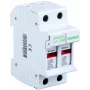 VCX Pro sulakepohja 2-napainen 32A 400V AC 10x38mm DIN-kisko