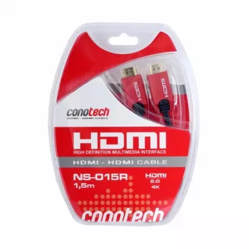CONOTECH NS-015R HDMI 2.0 -kaapeli 1,5 m musta