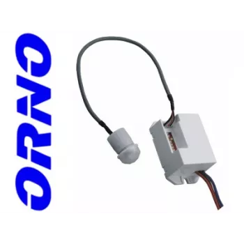 ORNO OR-CR-211 pienoiskokoinen PIR-liiketunnistin, 230V, 120°, 6m, IP20, valkoinen