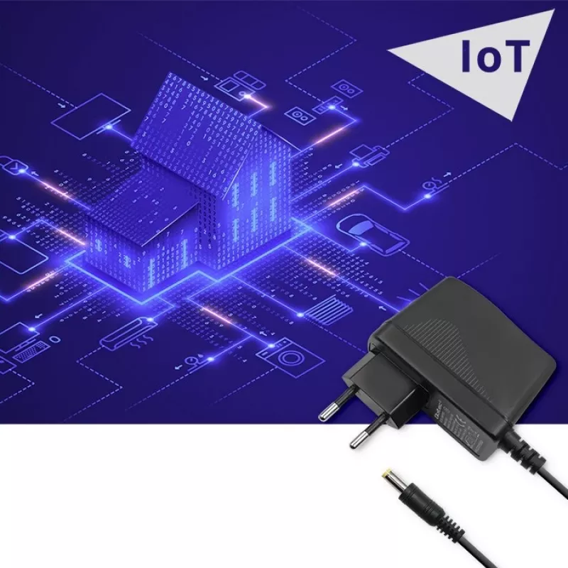 QOLTEC pistokeverkkolaite 24W 12V 2A 5,5x2,5mm