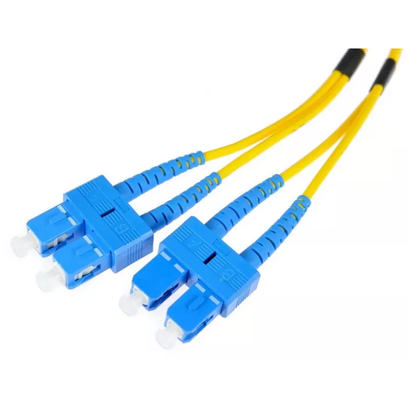 OPTIX yksimuotodupleksi SC/UPC - SC/UPC kuitu-patchkaapeli 2m
