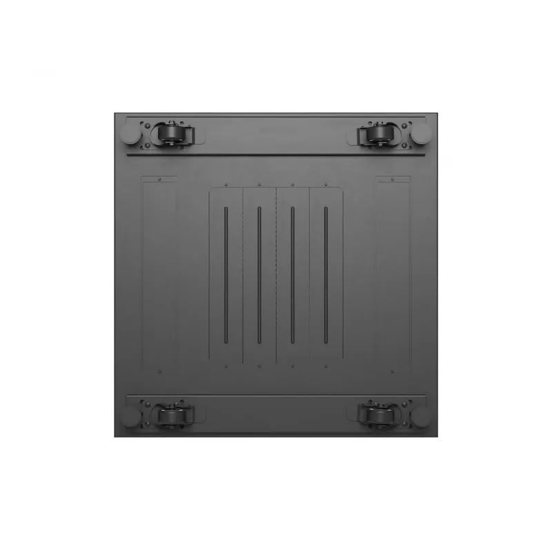 Lanberg 19 tuuman 18U 600x600 musta pystykaappi lasiovella (Flat Pack)