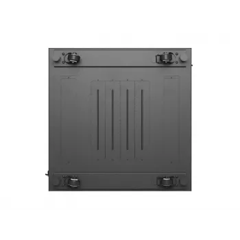 Lanberg 19 tuuman 18U 600x600 musta pystykaappi rei'itetyllä ovella (Flat Pack)