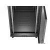 LANBERG 19 tuuman 27U pystykaappi 600x1000mm musta rei'itetyllä ovella (Flat Pack)