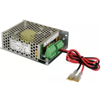 Pulsar PSB-12V3A 13,8V/3A puskurivirtalähde, asennus, 170-260V AC tulo, 12-15V DC säädettävä lähtö, 12V lyijyakuille 7-40Ah