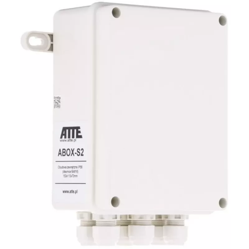 ATTE ABOX-S2 ulkokotelo IP56 vaaleanharmaa