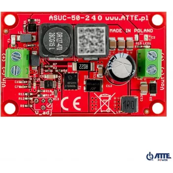 ATTE ASUC-50-240-OF DC/DC-muunnin 50W 24V tulo 5V lähtö