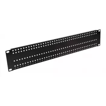 ATTE ADD-RACK2U1 2U 19 tuuman rack-asennusadapteri suorilla rei'illä, musta