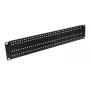 ATTE ADD-RACK2U1 2U 19 tuuman rack-asennusadapteri suorilla rei'illä, musta
