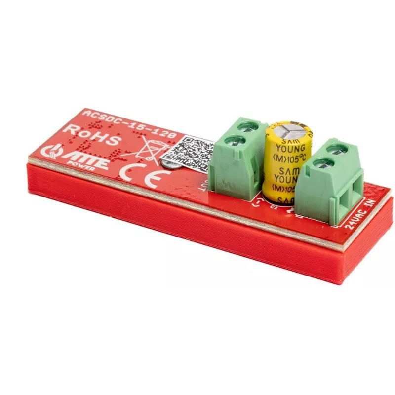 ATTE AC-DC Step-Down -muunnin 24VAC/12VDC 15A 120W ACSDC-15-120