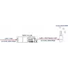 ATTE SDIP-12-240 PoE+-adapteri 30W DIN-kisko Gigabit