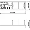 ATTE SDIP-12-240 PoE+-adapteri 30W DIN-kisko Gigabit