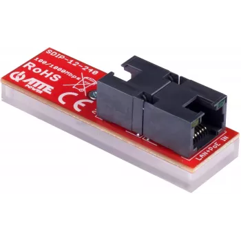ATTE SDIP-12-240 PoE+-adapteri 30W DIN-kisko Gigabit