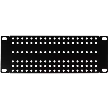 ATTE ADD-RACK10-2U1 10 tuuman 2U rack-asennusadapteri suorilla rei'illä, musta