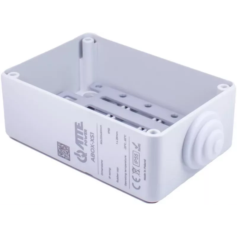 ATTE ABOX-XS1 IP55 ulkokotelo vaaleanharmaa