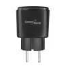 GreenBlue kauko-ohjattava WiFi-pistorasia, Android/iOS/Alexa/Google Home, ajastin, wattimittari, max 16A/3840W, GB735 B